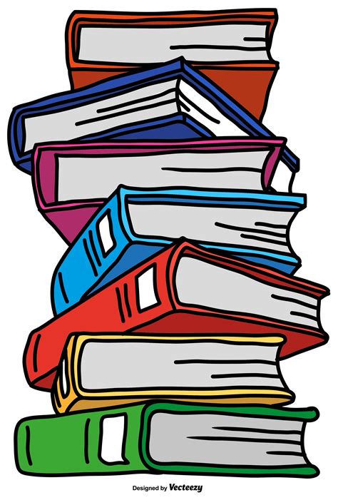 pile of books clip art|More.